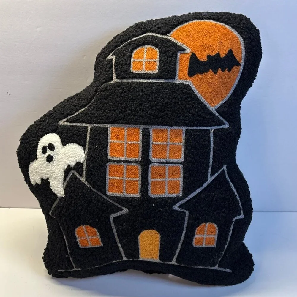 Halloween Haunted House‎ Pillow (15 inch) Kirkland